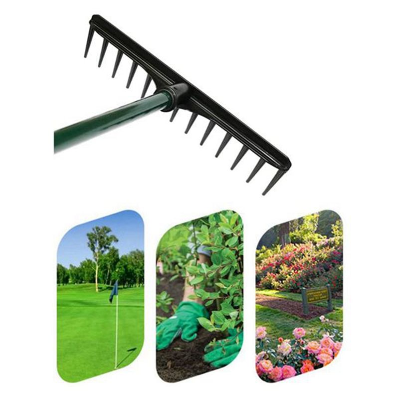 Gardening Tools Range - (AD12) Rastrello con impugnatura in gomma