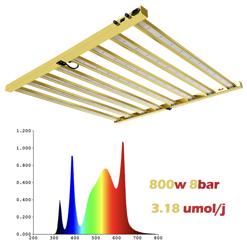 Led Grow Light - TIDESTAR 800W Lampada LED UV/IR per
