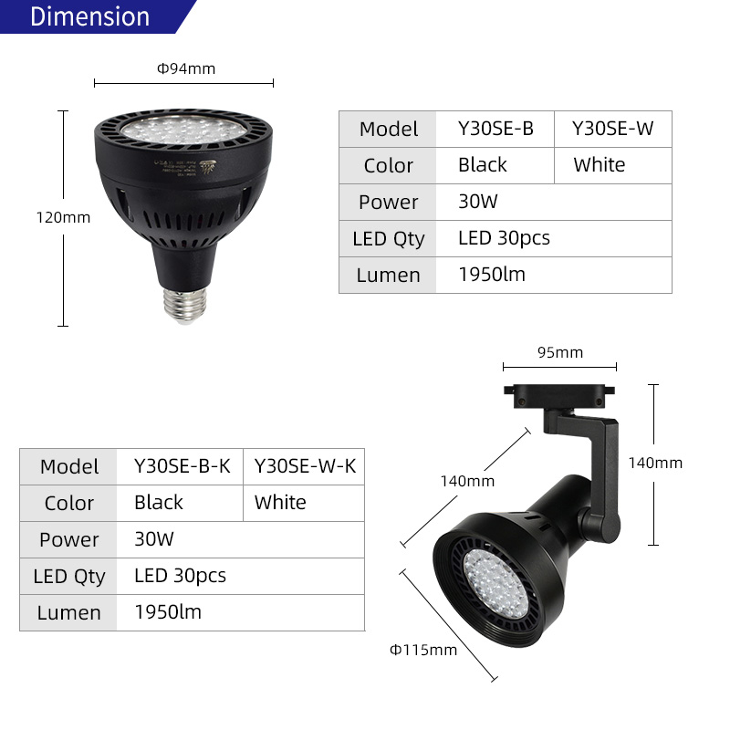 Led Grow Light - Y30SE Lampadina per coltivazione a LED