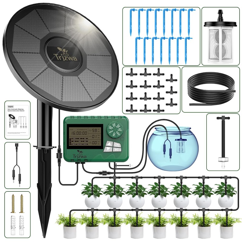 Drip Irrigation Kit - Attrezzatura per l'irrigazione solare Kit per