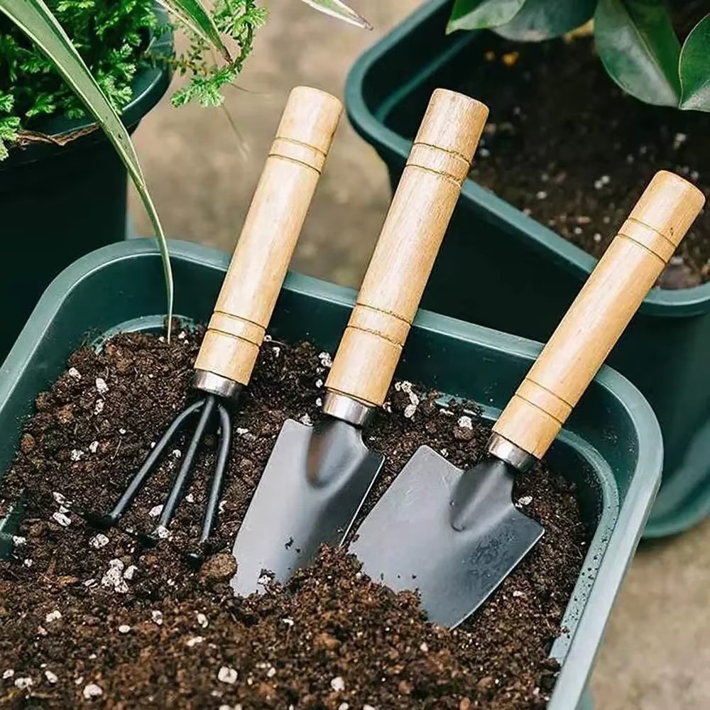 Gardening Tools Wholesale - Set di 3 mini attrezzi da