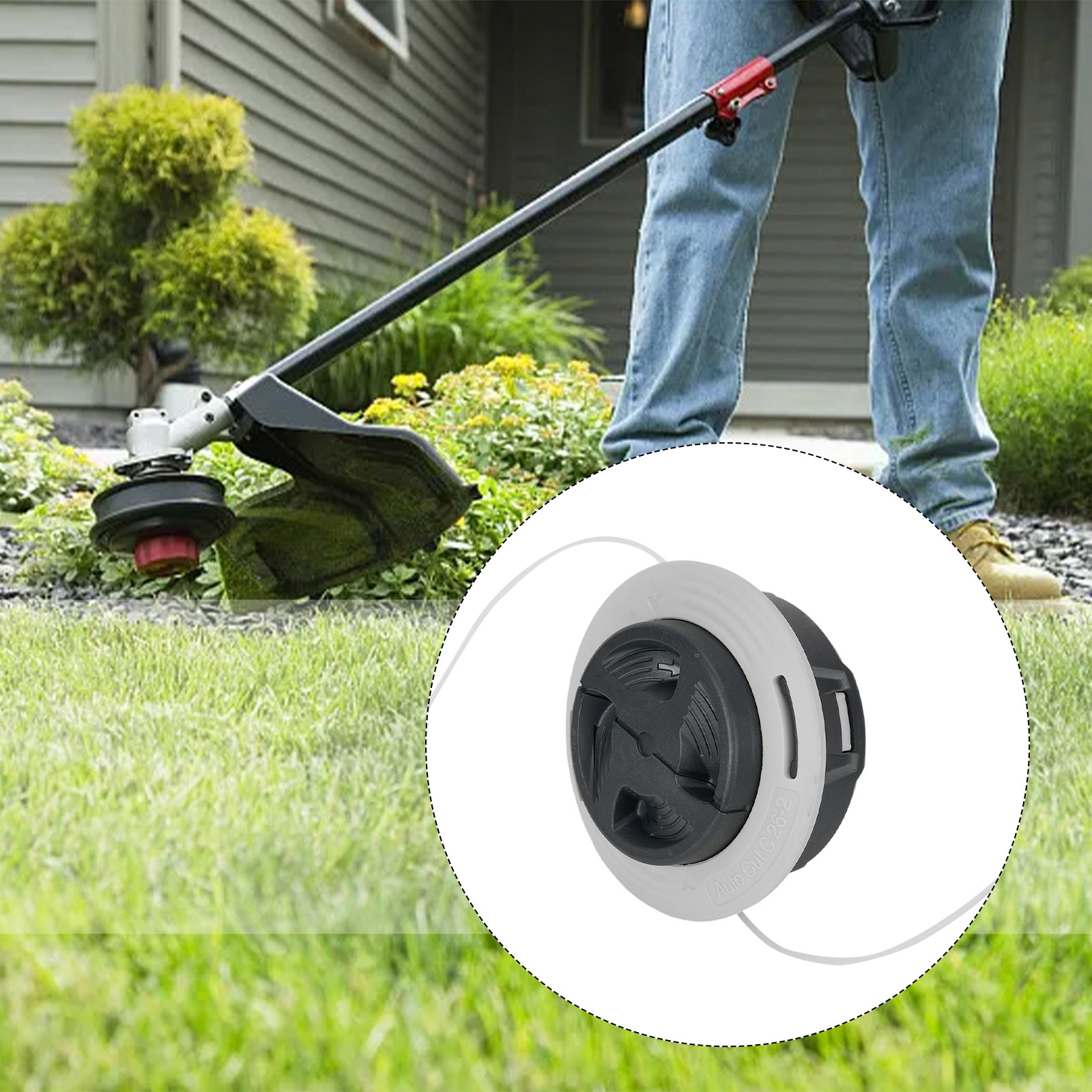 Gardening Tools Good Quality - Testina di ricambio per decespugliatore di