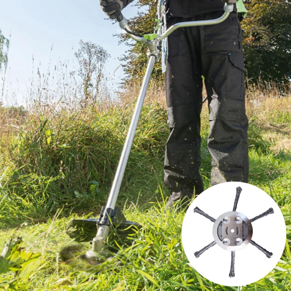 Gardening Tools To Remove Grass - Testina Universale in Acciaio per Decespugliatore,