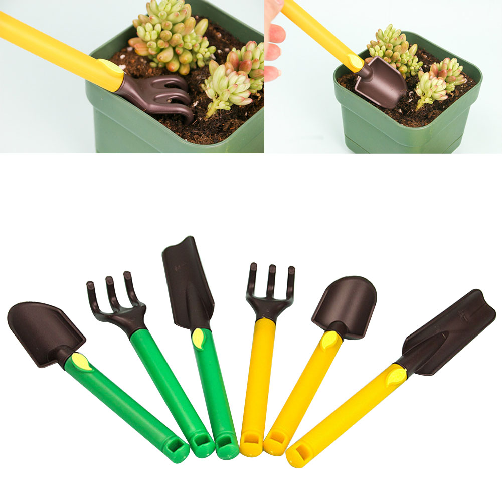 Gardening Tools Kids - 3 pezzi kit di attrezzi da