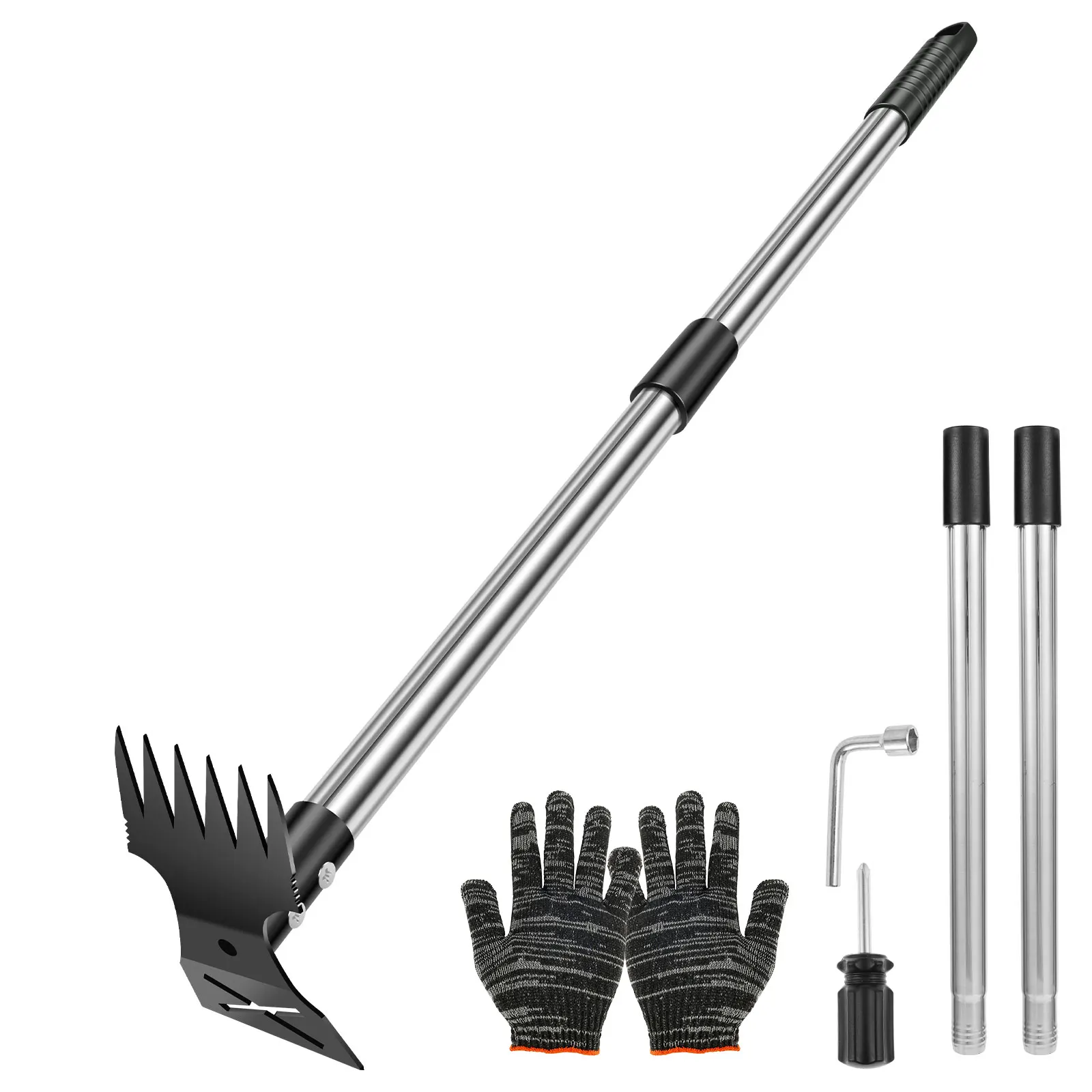 Rastrello da giardino in accia - Gardening Tools To Remove Grass recensione e prezzo