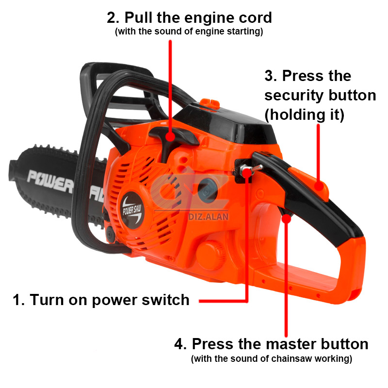 Strumenti per bambini Motosegh - Gardening Tools Kids recensione e prezzo