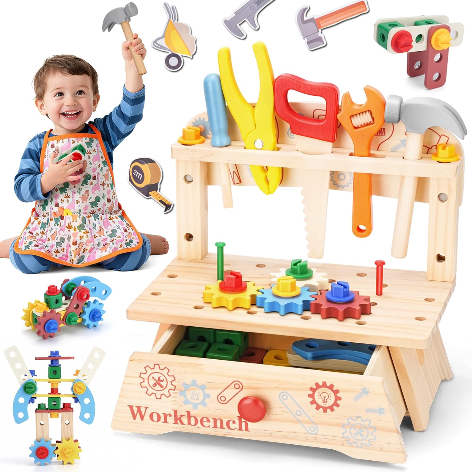 Panca per attrezzi in legno pe - Gardening Tools Kids recensione e prezzo