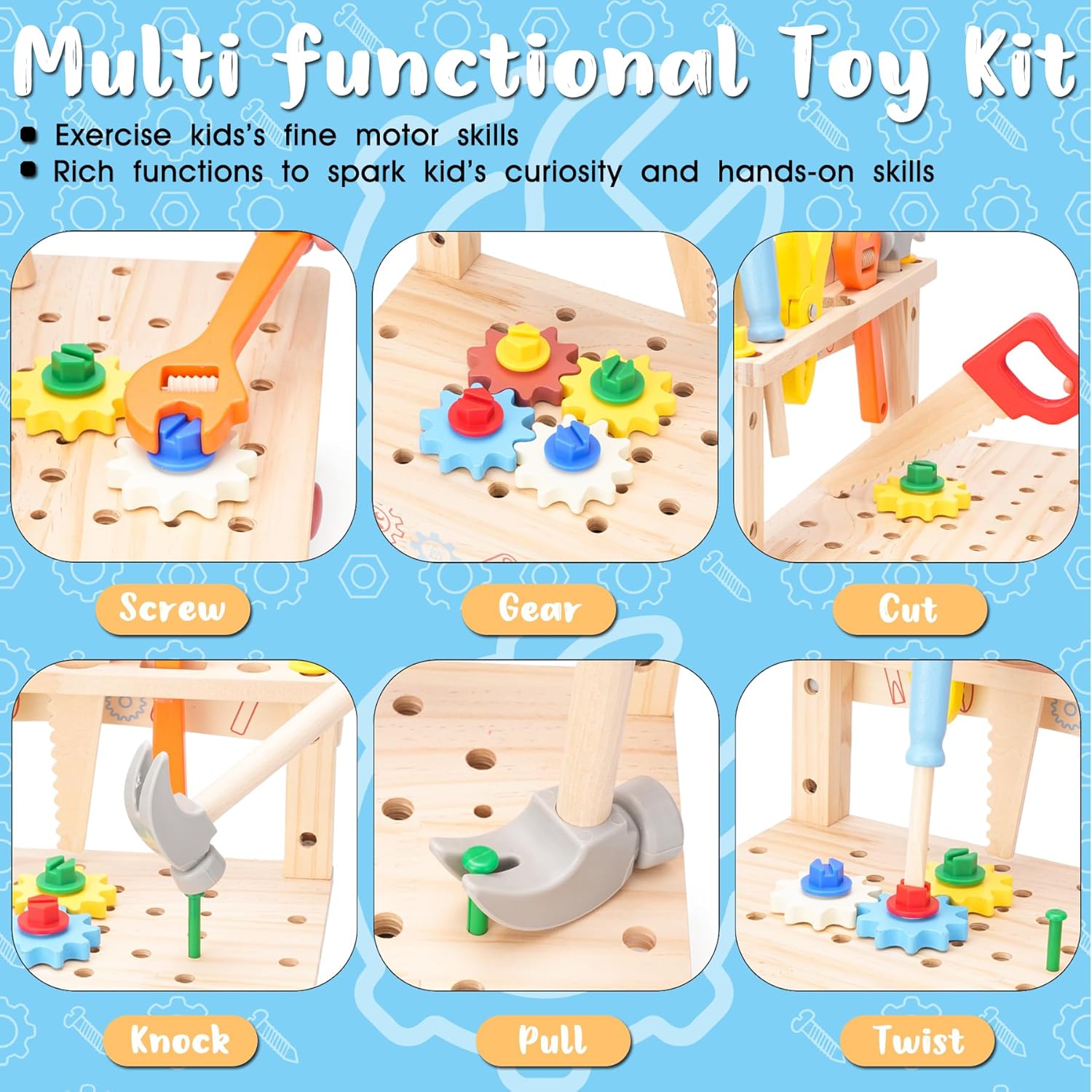 Panca per attrezzi in legno pe - Gardening Tools Kids recensione e prezzo