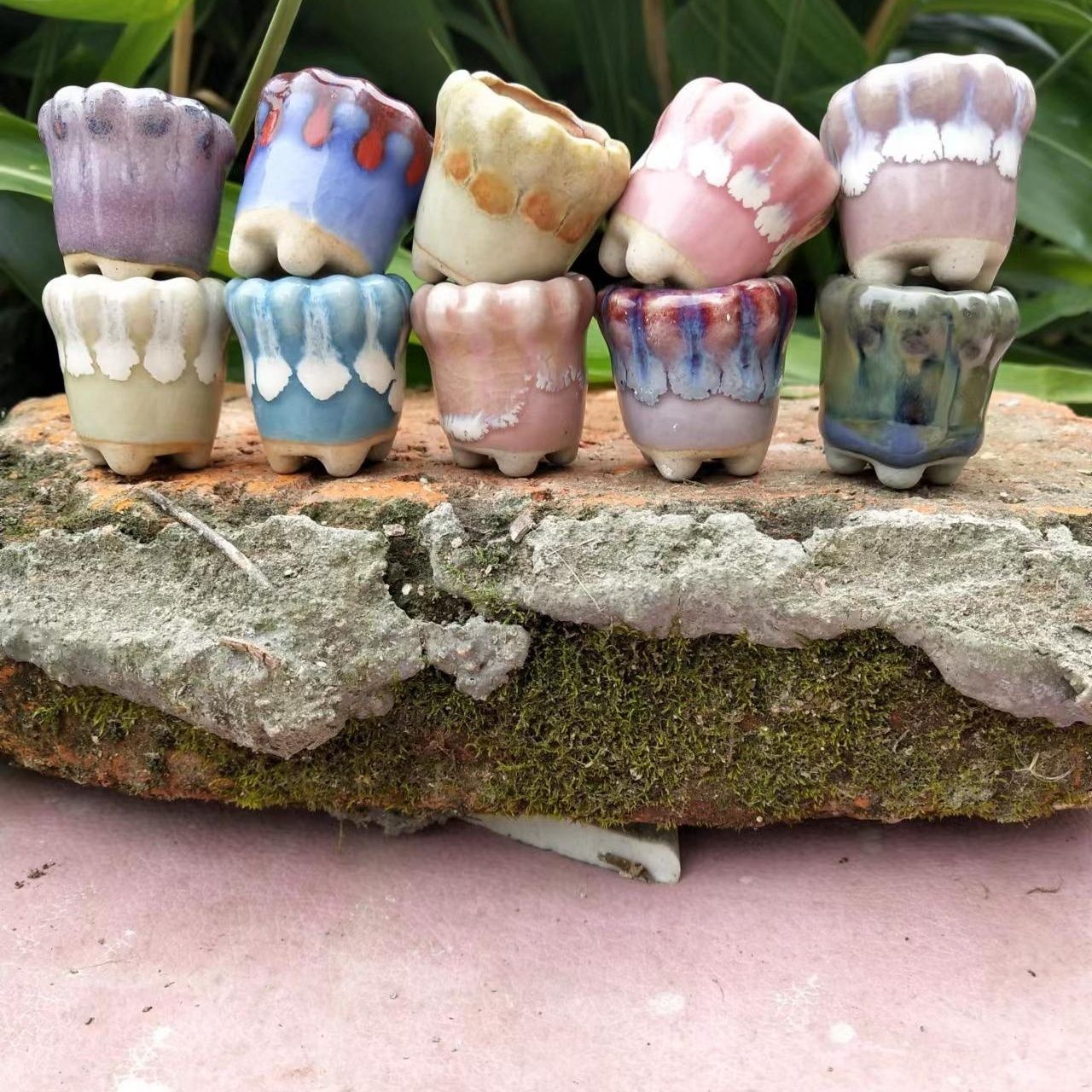 10 pz Mini ceramica Fowerpot M - Gardening Tools Wholesale recensione e prezzo