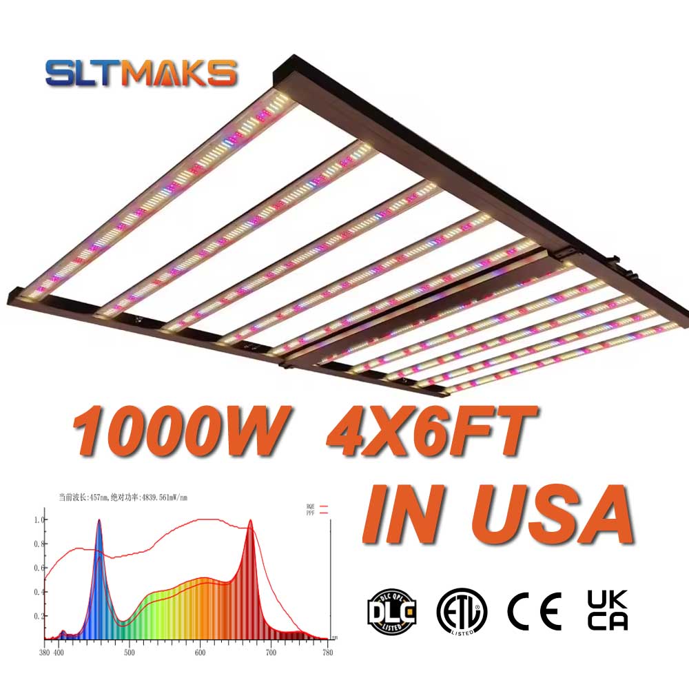 SLTMAKS 8x6FT 4X6FT 1000W Lamp - Led Grow Light recensione e prezzo