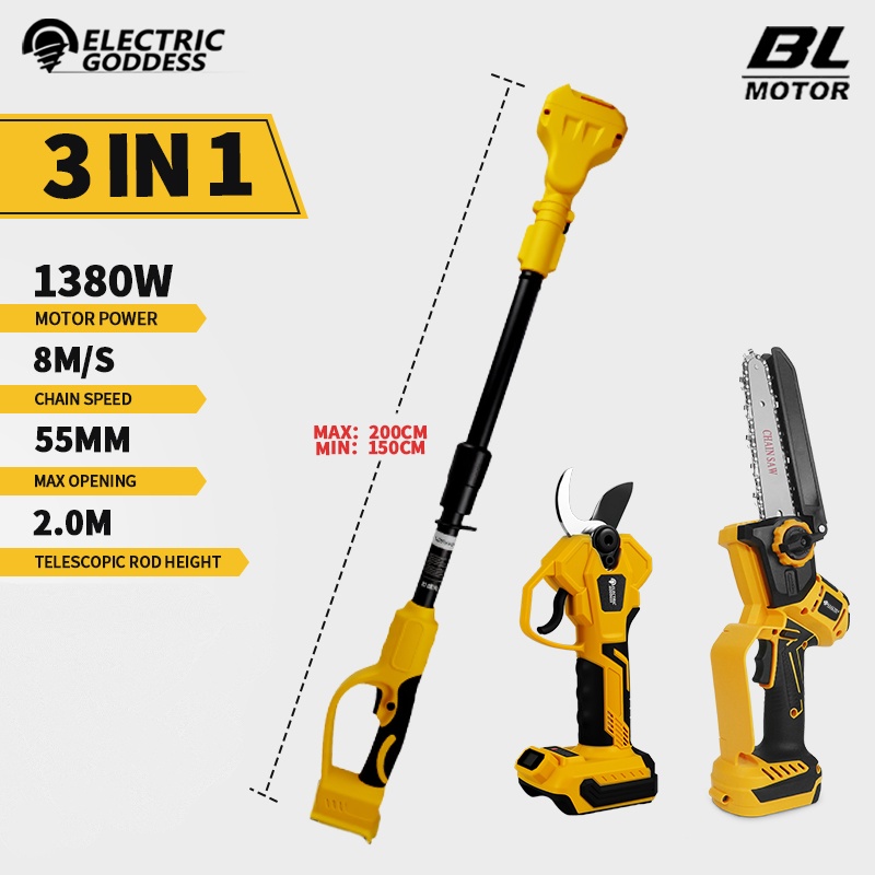 Brushless 6 Pollici Motosega E - Gardening Tools Usa recensione e prezzo