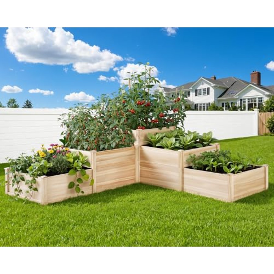 Cassone per Piante da Esterno  - Gardening Tools Wooden recensione e prezzo