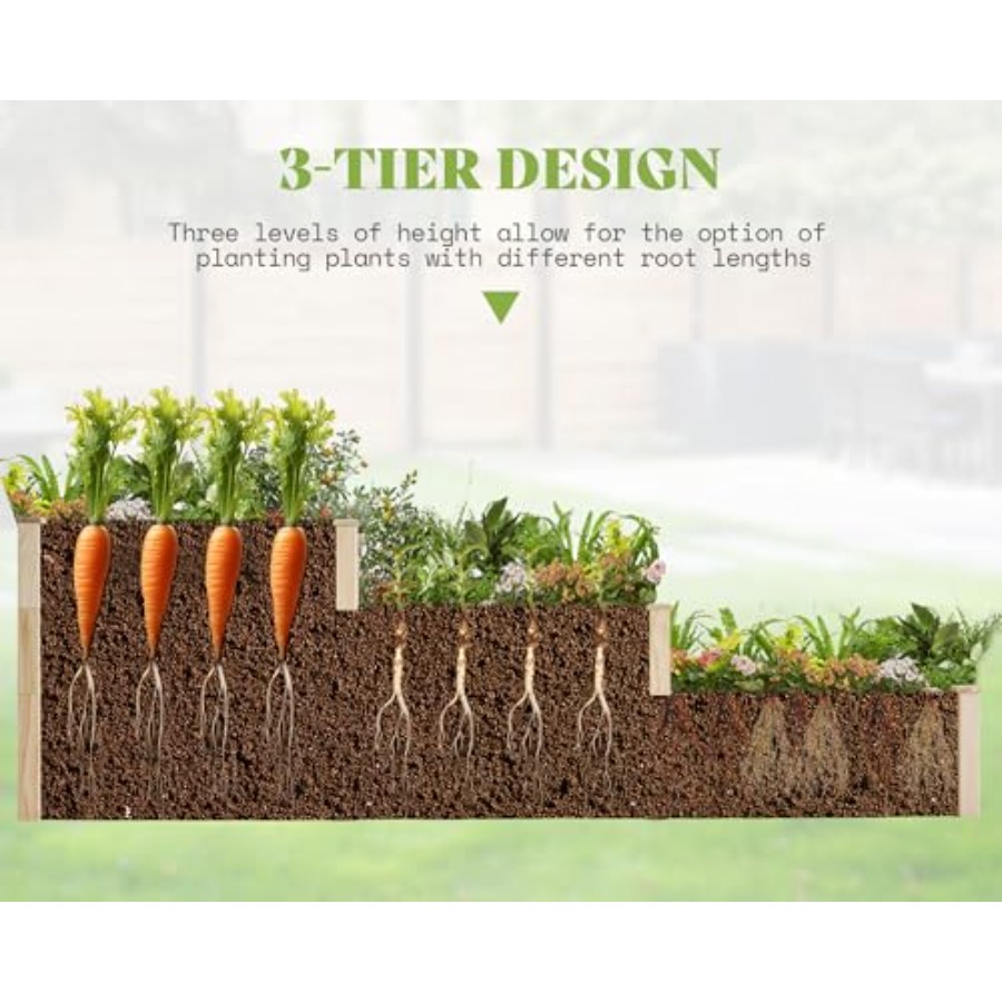 Cassone per Piante da Esterno  - Gardening Tools Wooden recensione e prezzo